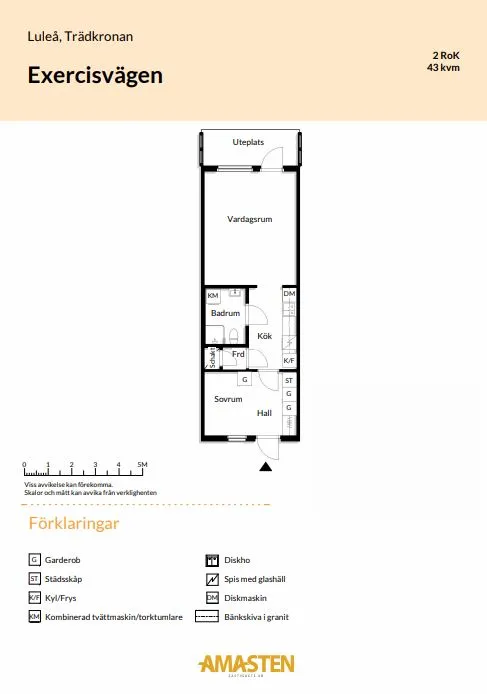 Hyreslägenhet på Luleå i lulea