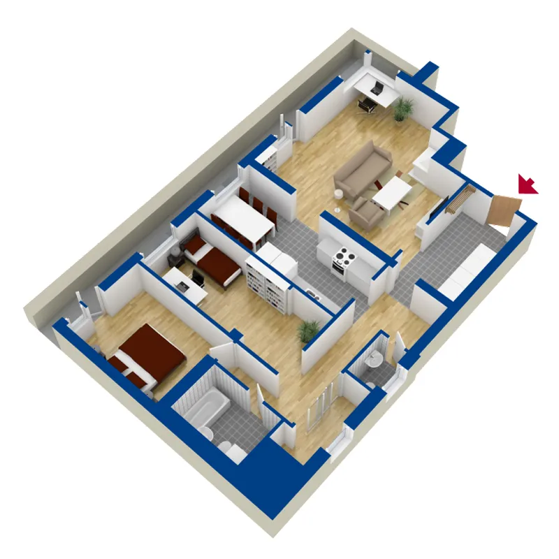 Hyreslägenhet på Eskilstuna i eskilstuna