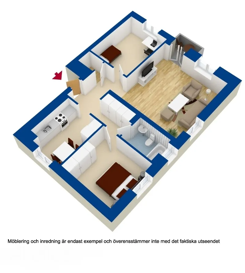 Hyreslägenhet på Västerås i vasteras