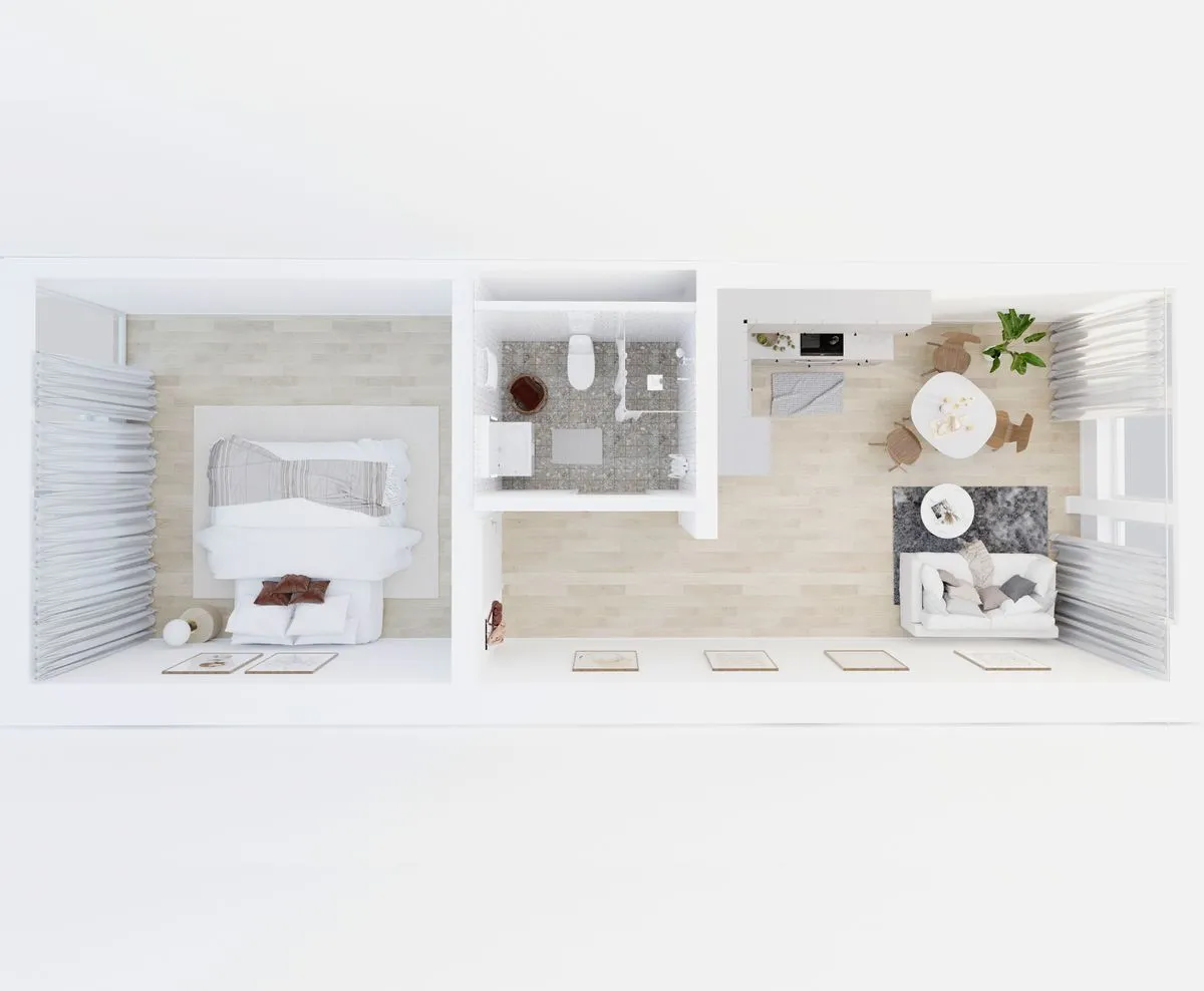 Hyreslägenhet på Täby i taby