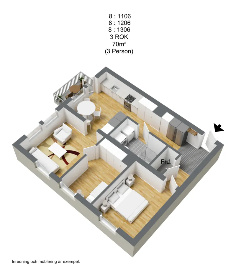 Hyreslägenhet på Stockholm i stockholm