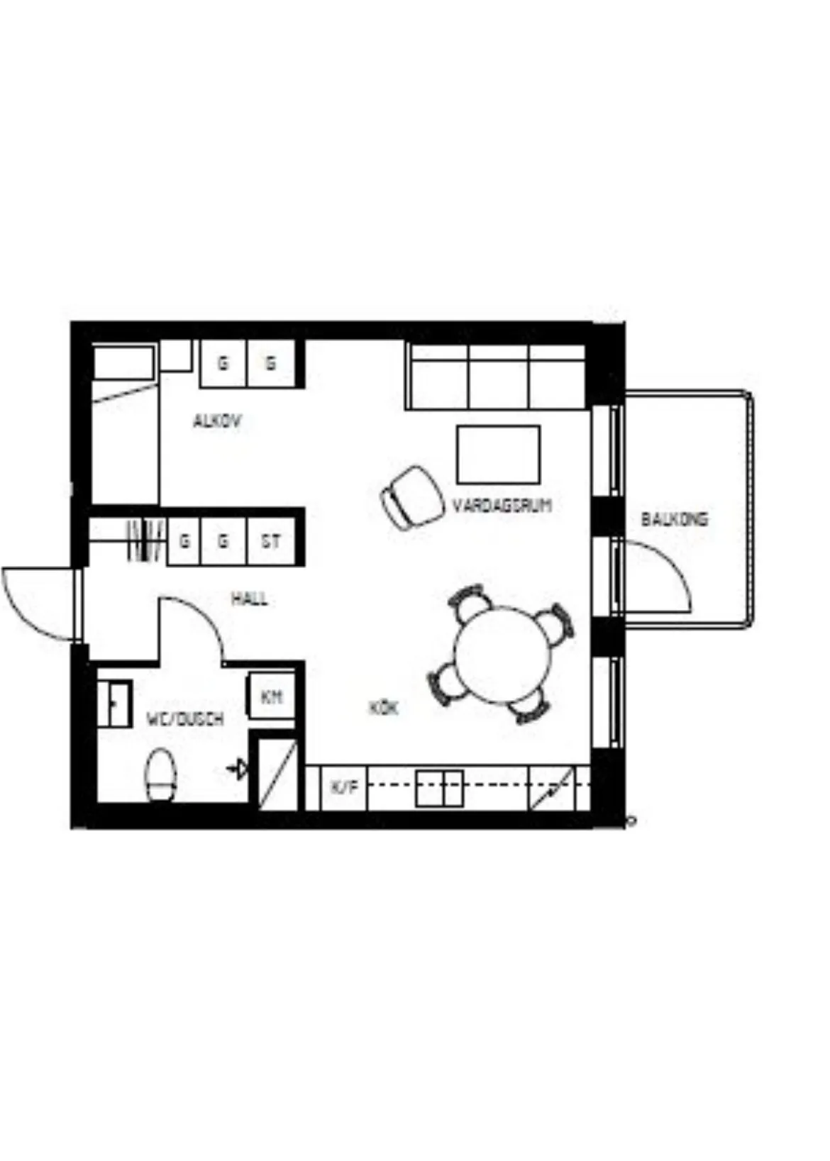 Hyreslägenhet på Tyresö i tyreso