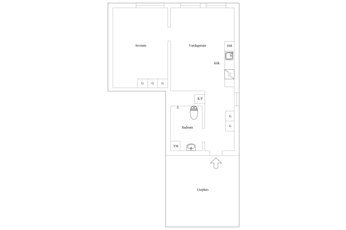 Hyreslägenhet på Alingsås i alingsas