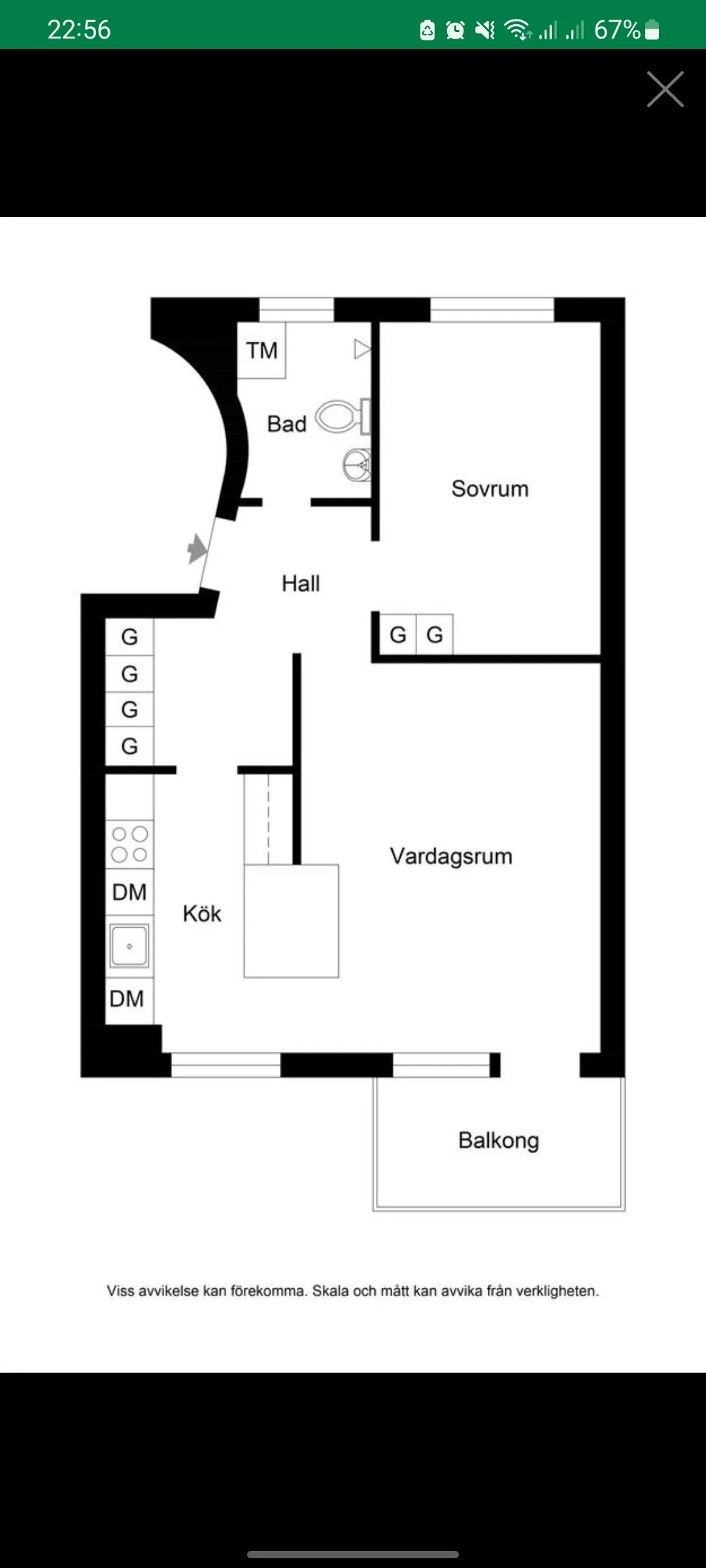 Hyreslägenhet på Bromma i bromma