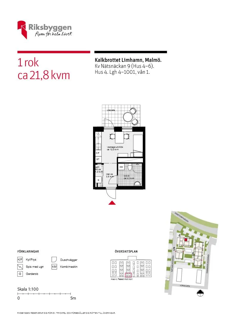 Hyreslägenhet på Limhamn i limhamn