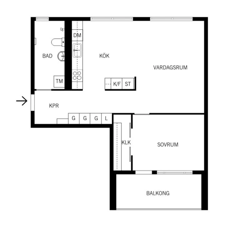 Hyreslägenhet på Hägersten i hagersten