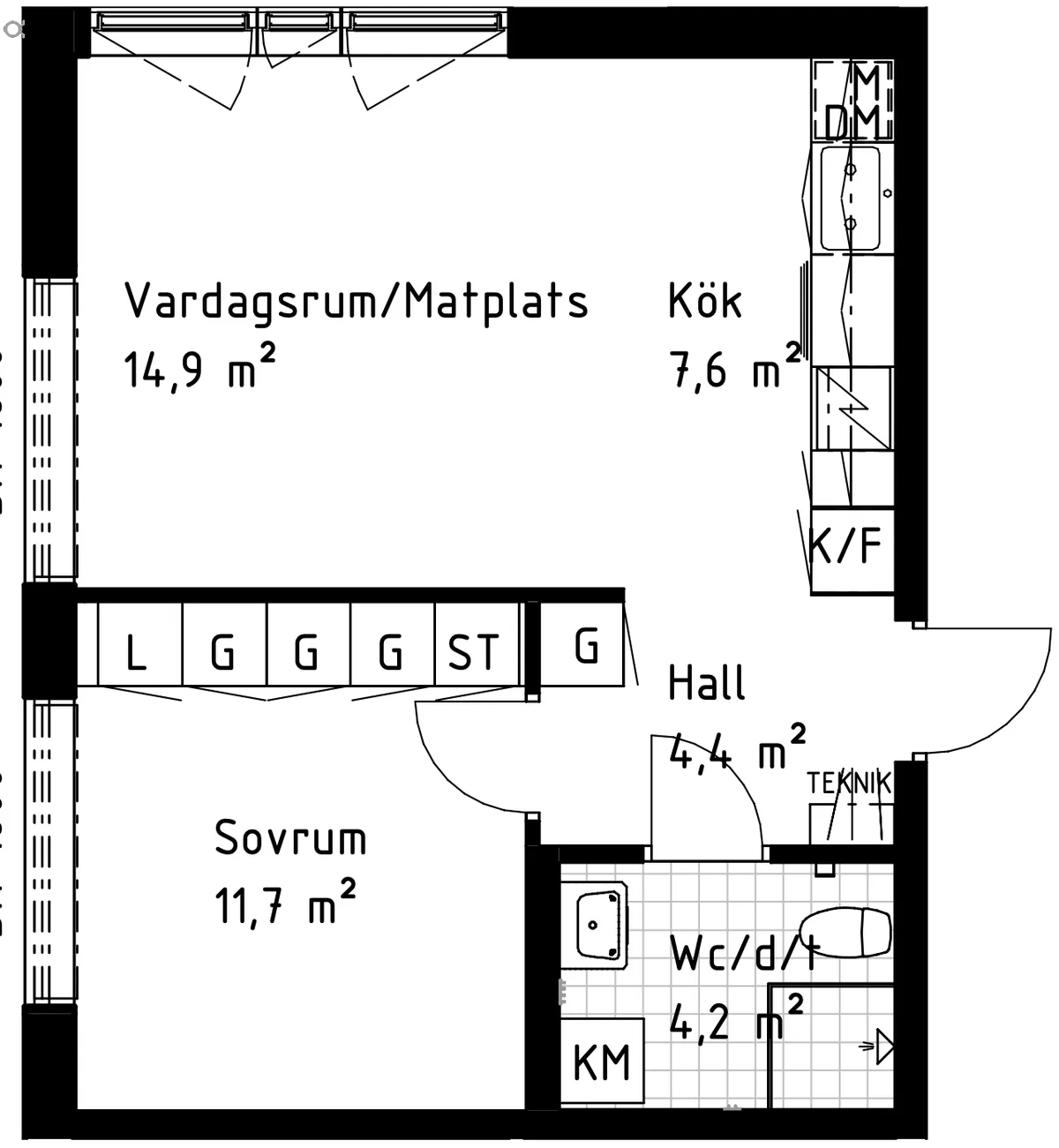 Hyreslägenhet på Umeå i umea