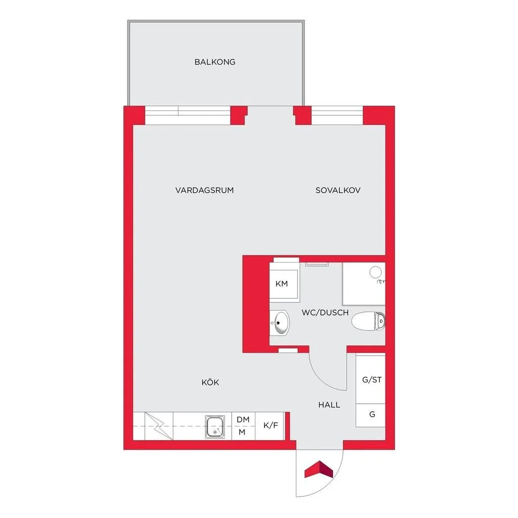 Hyreslägenhet på Kungälv i kungalv