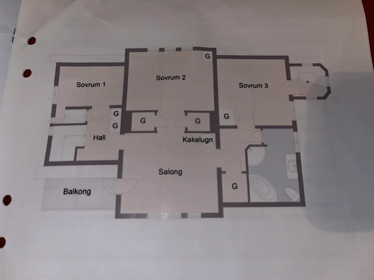 Hyreslägenhet på Strängnäs i strangnas