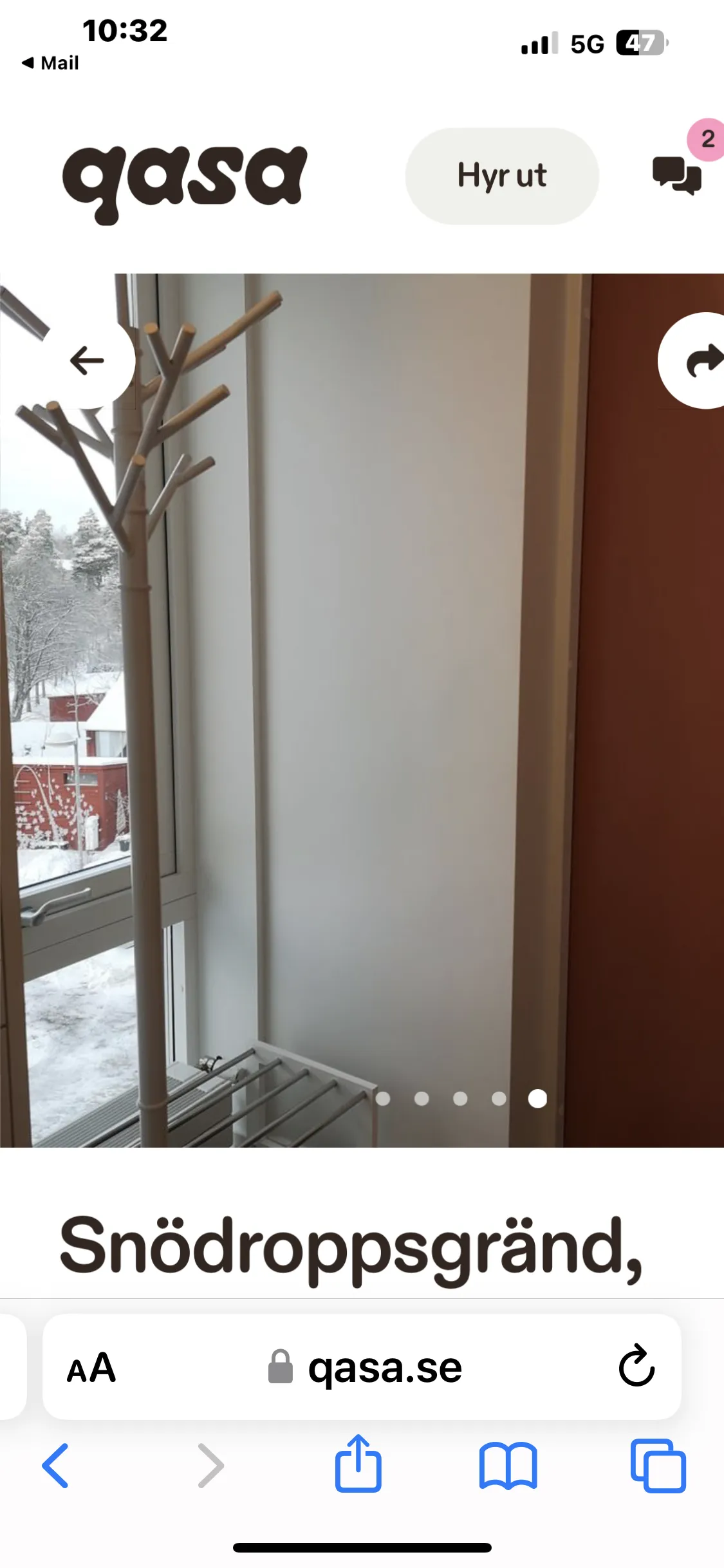 Hyreslägenhet på Stockholm i stockholm