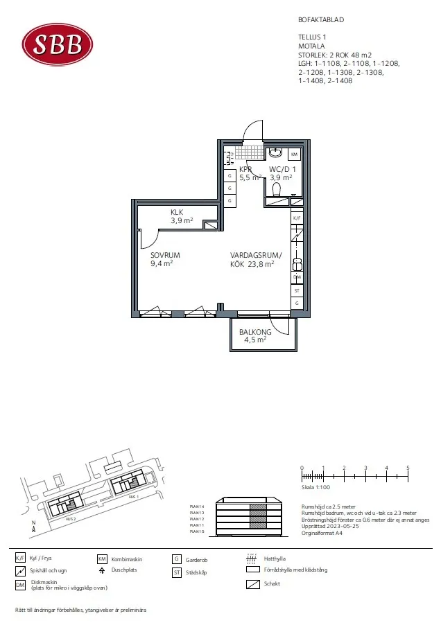 Hyreslägenhet på Motala i motala