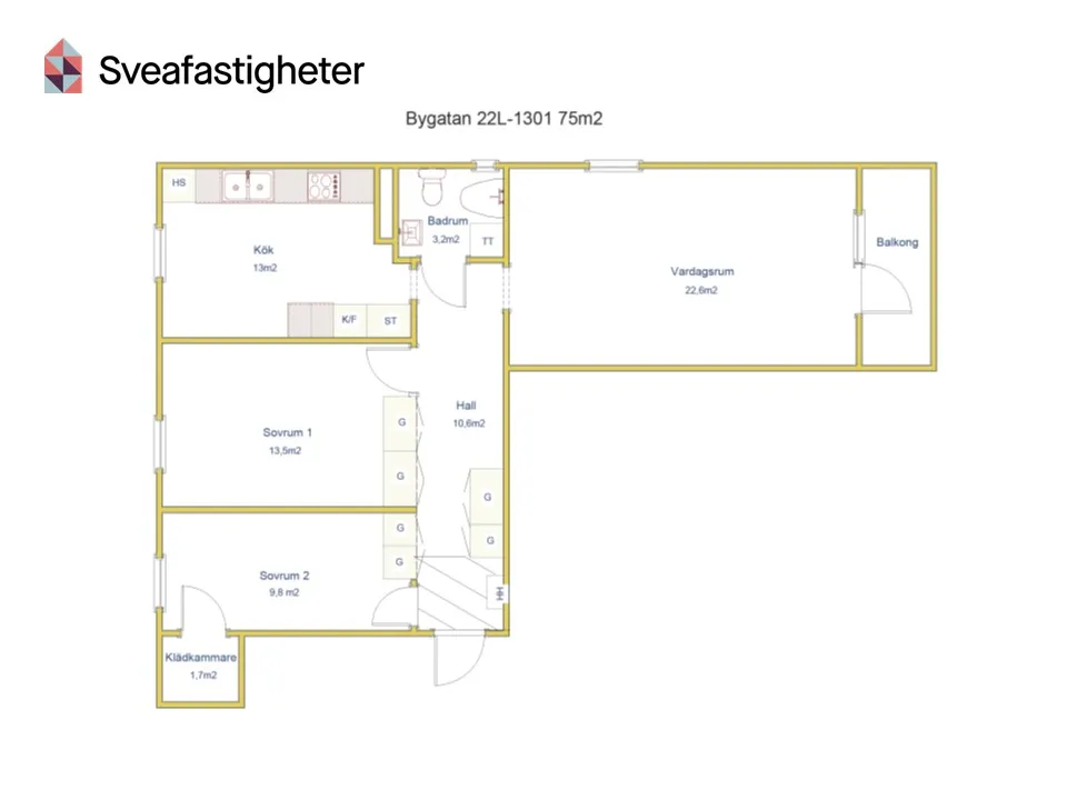 Hyreslägenhet på Mörrum i morrum