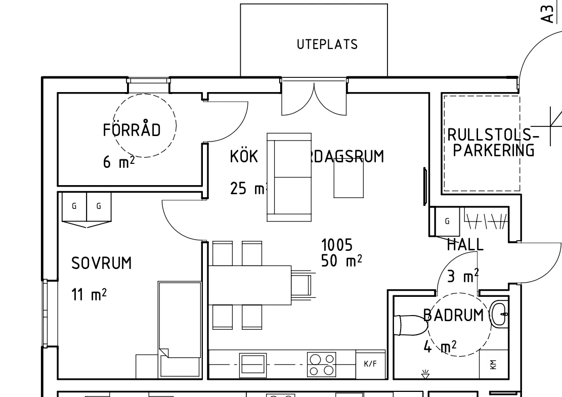 Hyreslägenhet på Strängnäs i strangnas