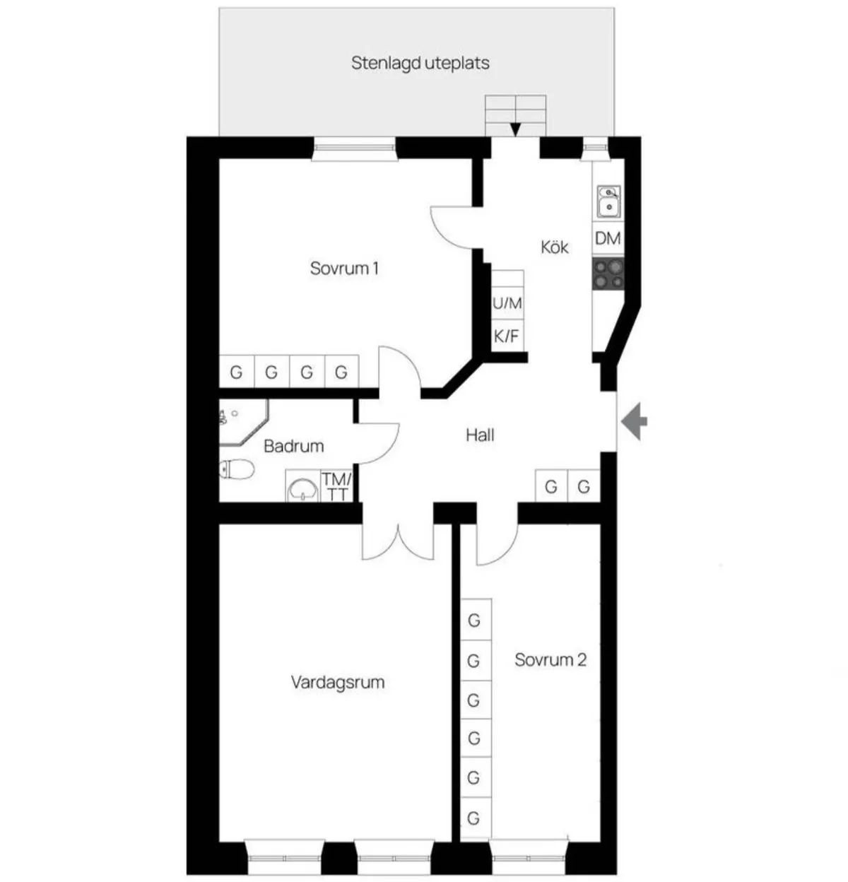 Hyreslägenhet på Helsingborg i helsingborg