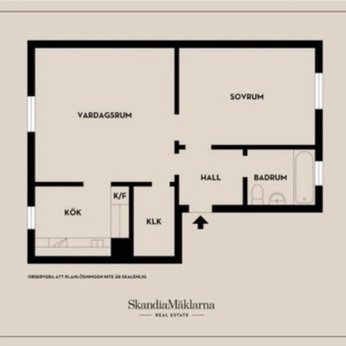 Hyreslägenhet på Bromma i bromma