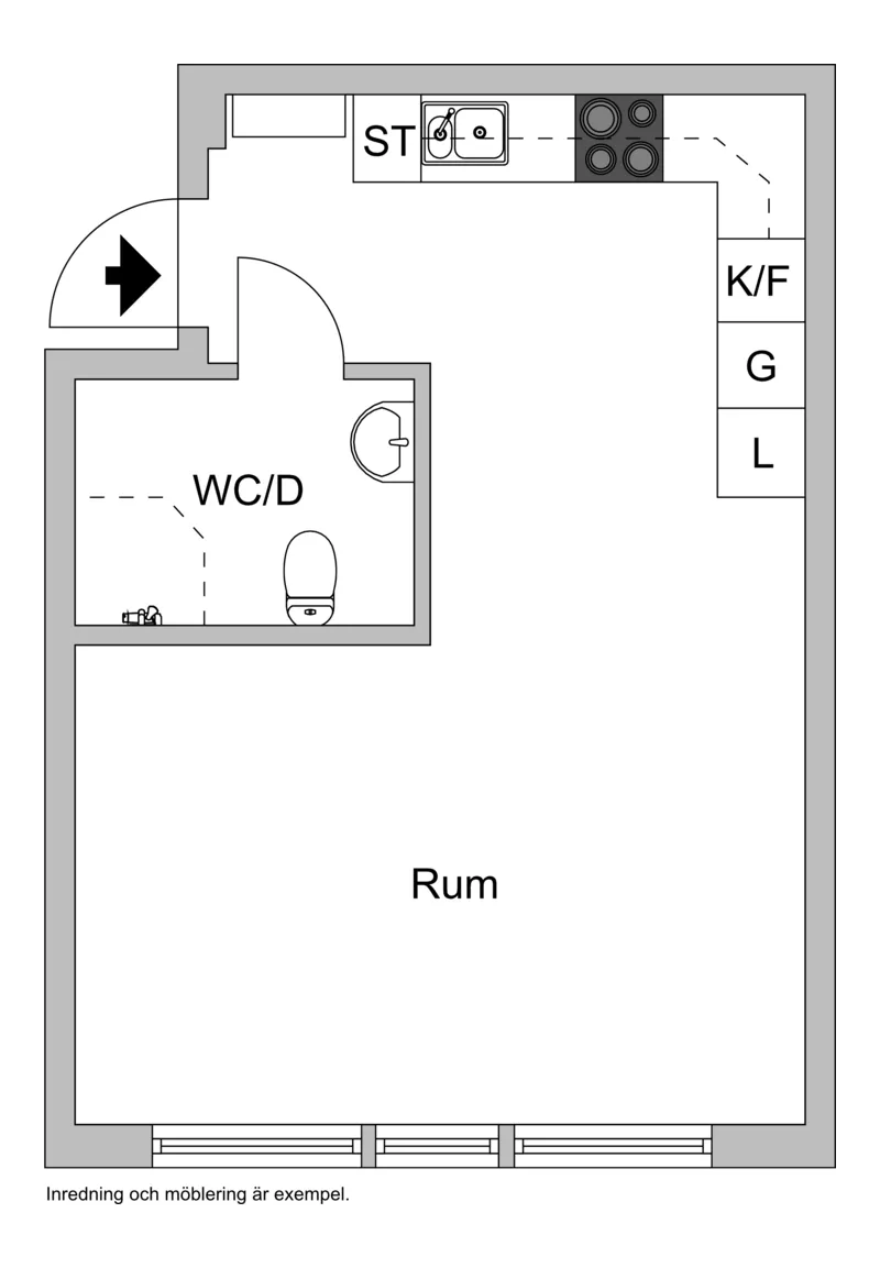 Hyreslägenhet på Halmstad i halmstad
