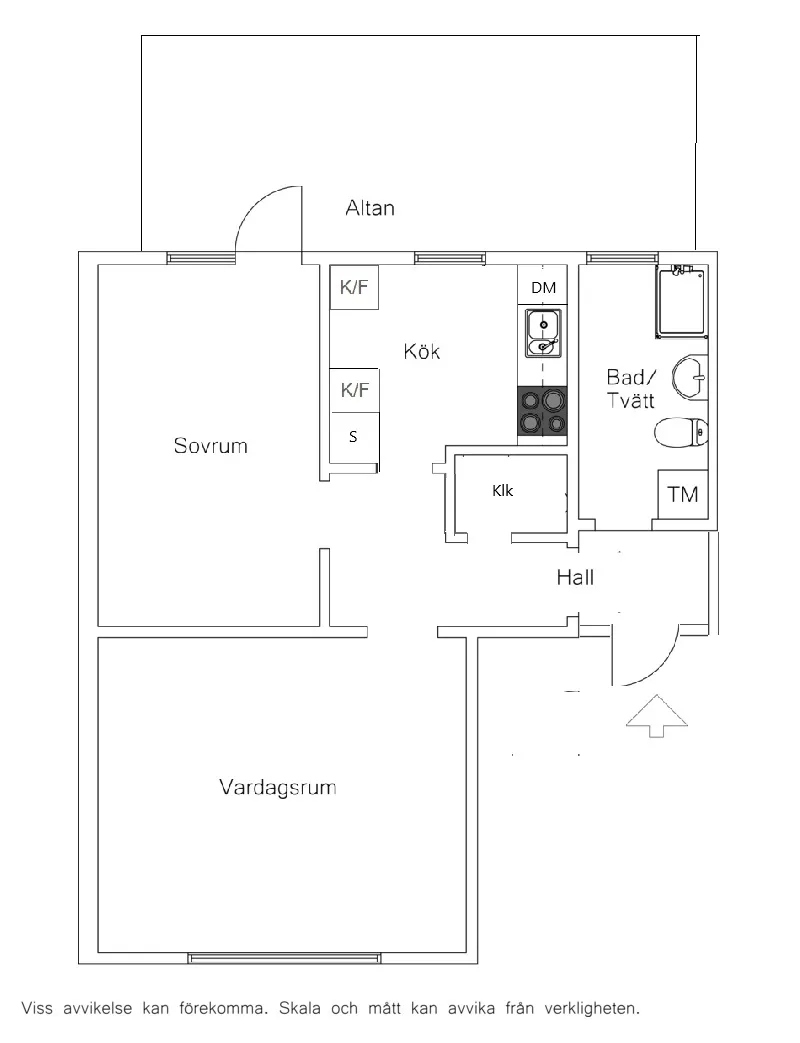 Hyreslägenhet på Markaryd i markaryd