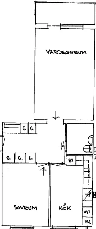 Hyreslägenhet på Katrineholm i katrineholm