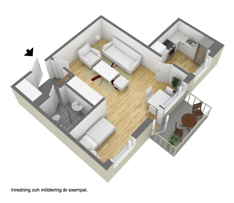 Hyreslägenhet på Linköping i linkoping