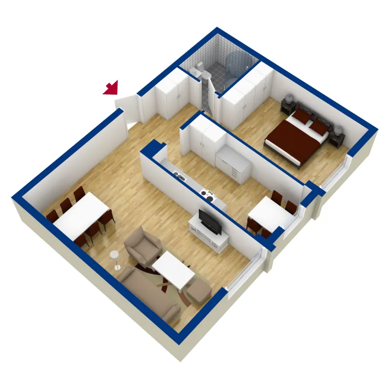 Hyreslägenhet på Halmstad i halmstad