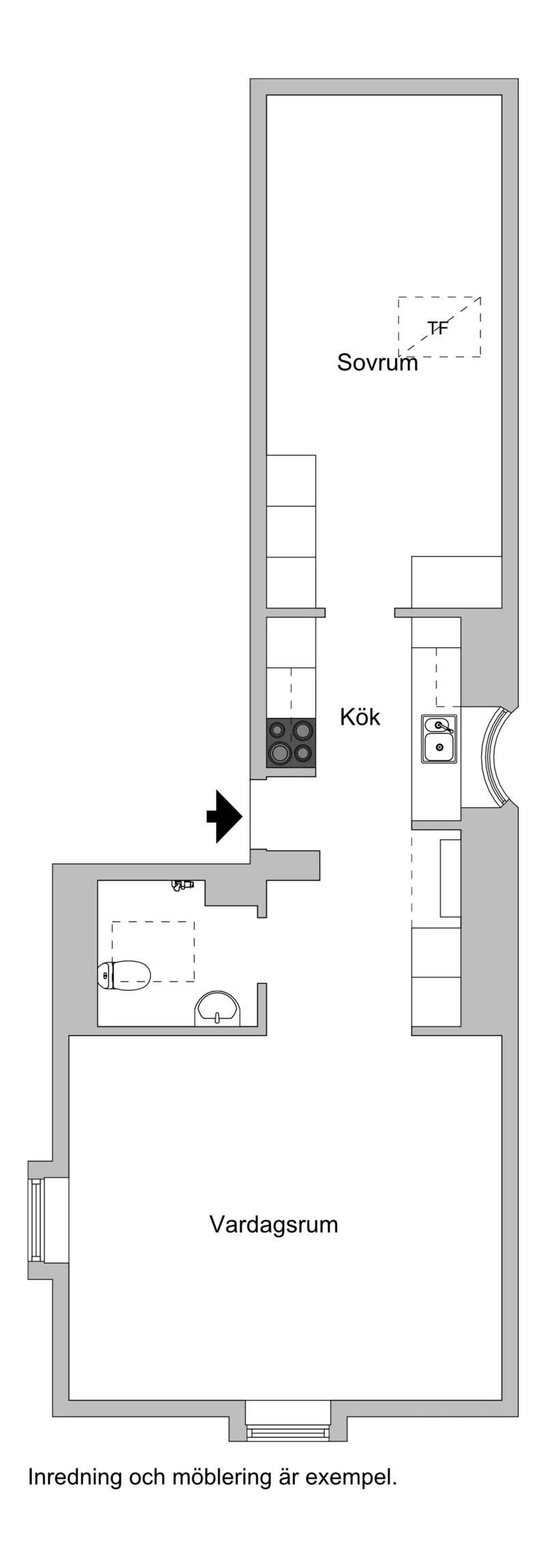 Hyreslägenhet på Halmstad i halmstad