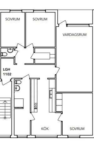 Hyreslägenhet på Nyköping i nykoping