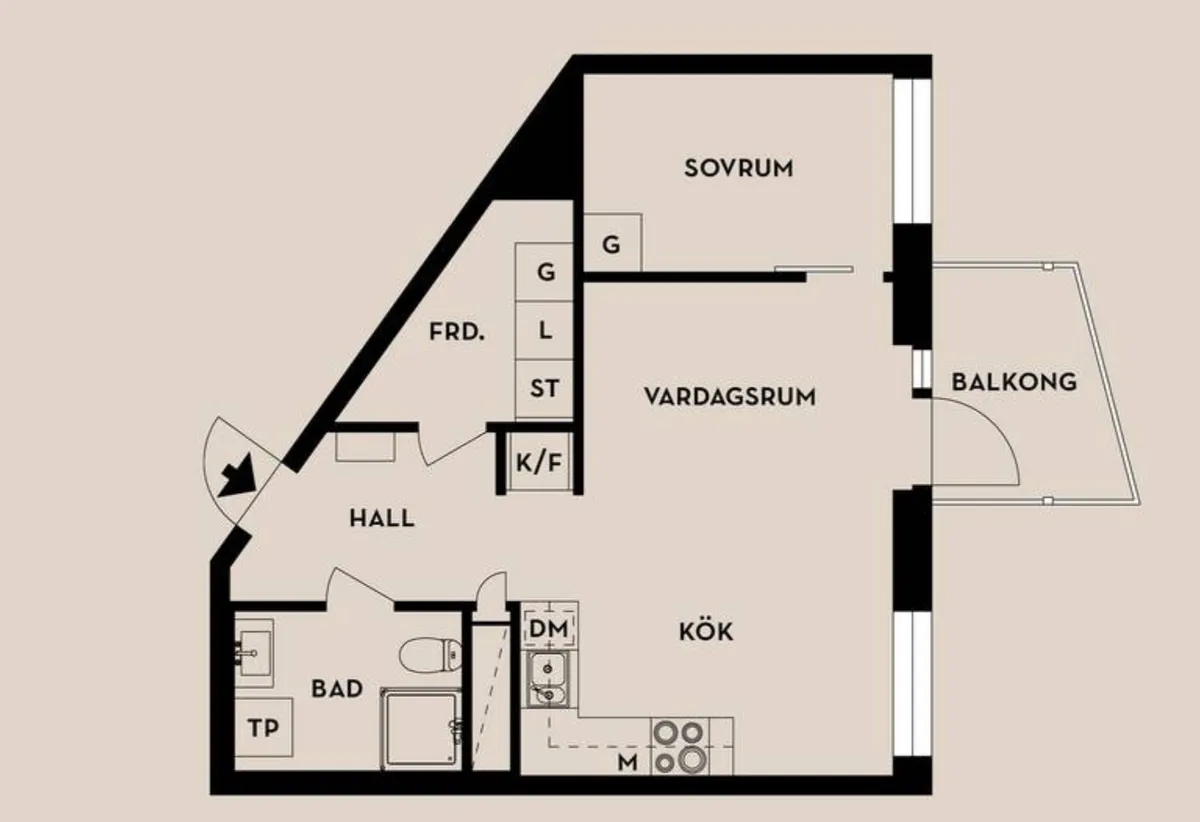 Hyreslägenhet på Järfälla i jarfalla