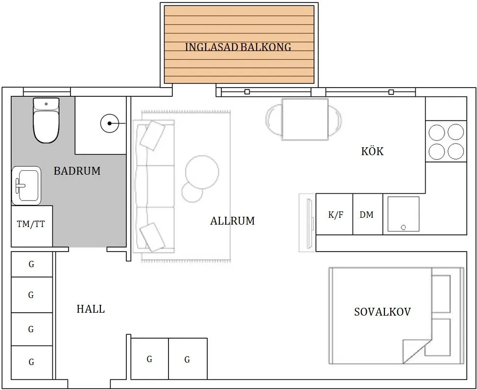 Hyreslägenhet på Göteborg i goteborg