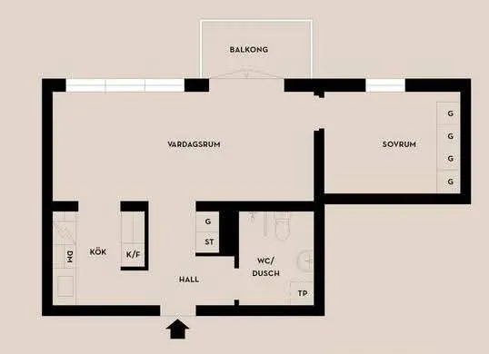 Hyreslägenhet på Tyresö i tyreso