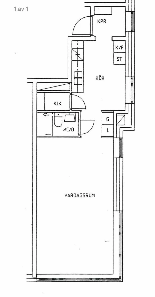 Hyreslägenhet på Solna i solna