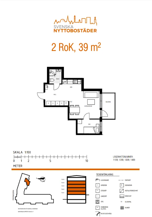 Hyreslägenhet på Hässelby i hasselby