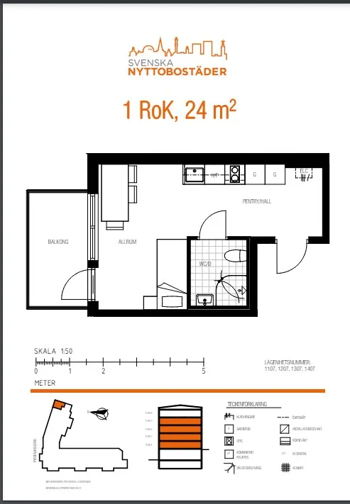 Hyreslägenhet på Hässelby i hasselby