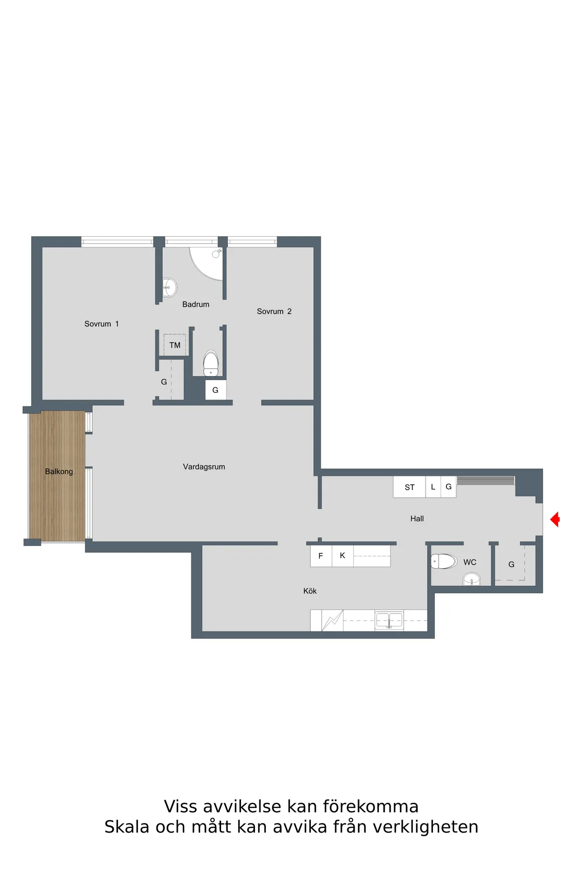 Hyreslägenhet på Gävle i gavle