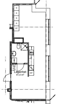Hyreslägenhet på Halmstad i halmstad