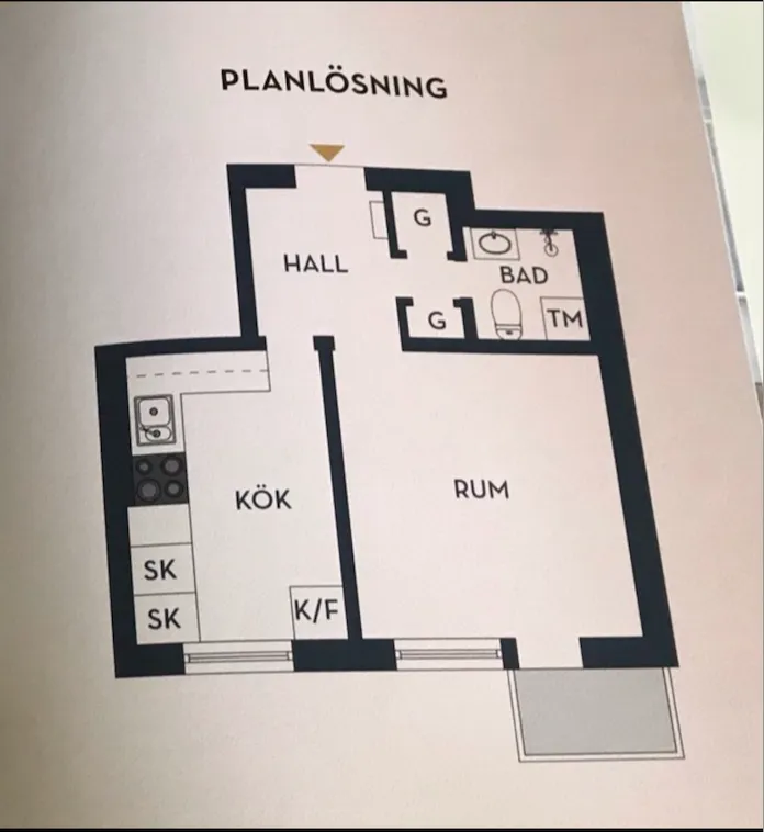 Hyreslägenhet på Uppsala i uppsala