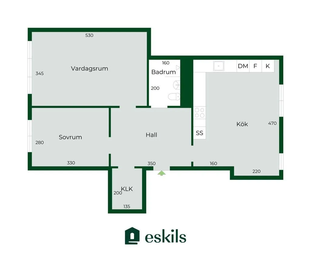 Hyreslägenhet på Eskilstuna i eskilstuna
