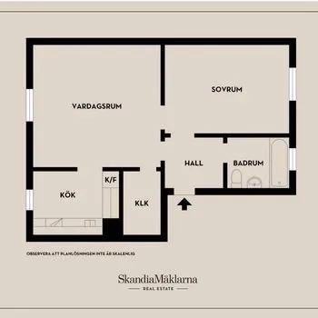 Hyreslägenhet på Bromma i bromma