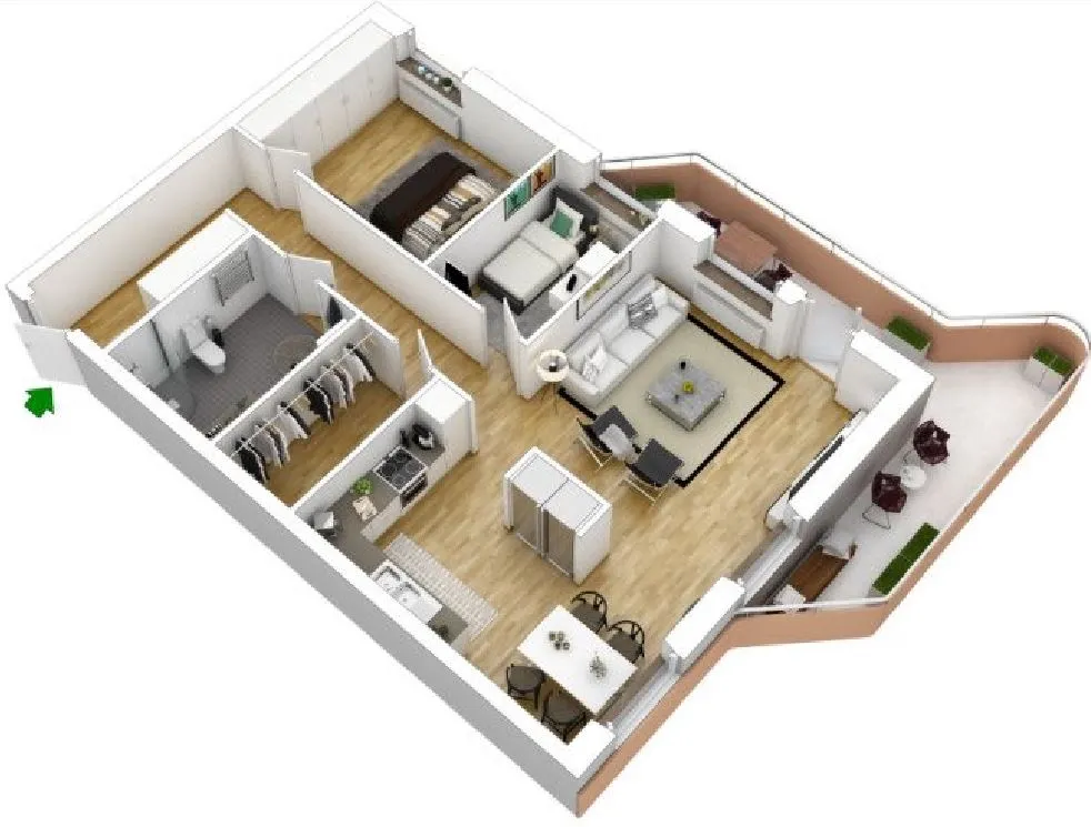 Hyreslägenhet på Halmstad i halmstad