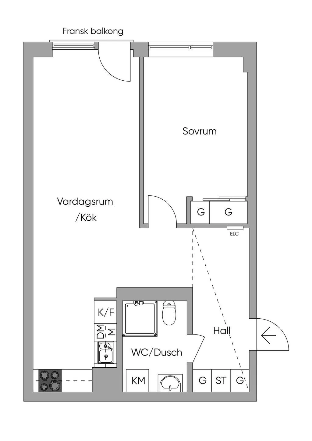 Hyreslägenhet på Malmö i malmo