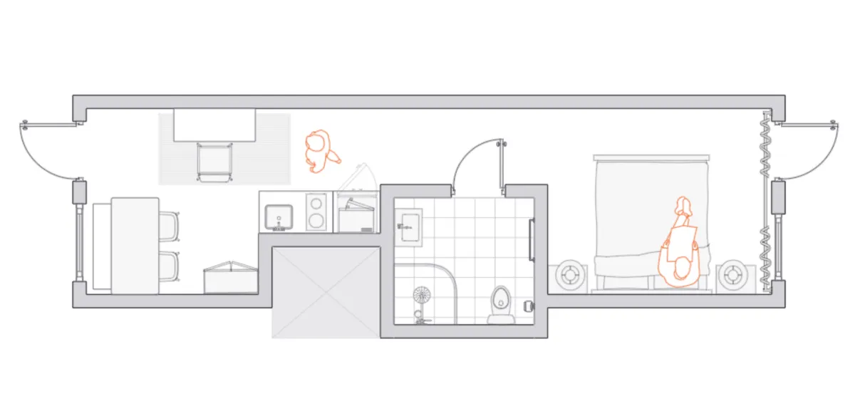 Hyreslägenhet på Spånga i spanga