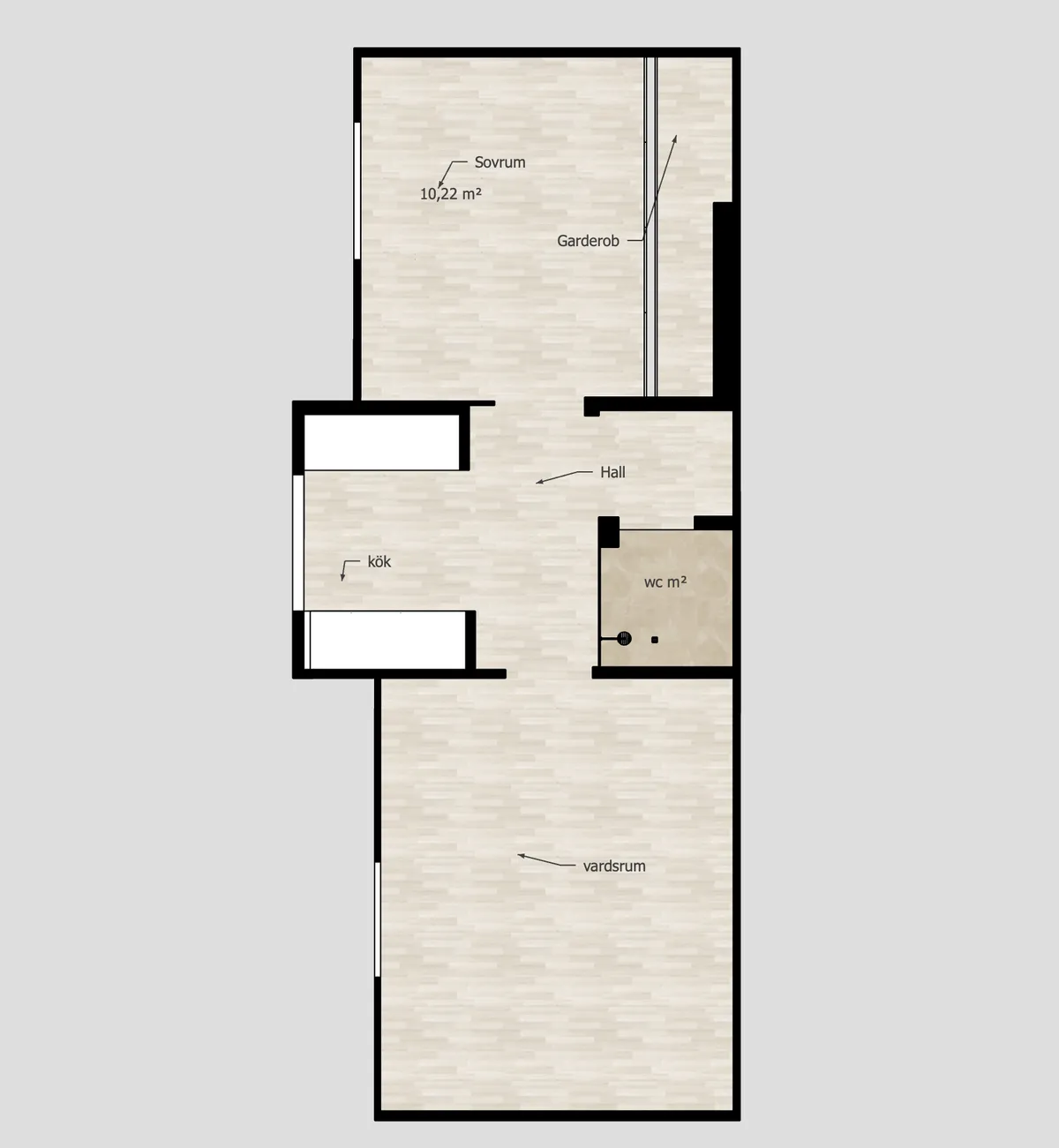 Hyreslägenhet på Stockholm i stockholm