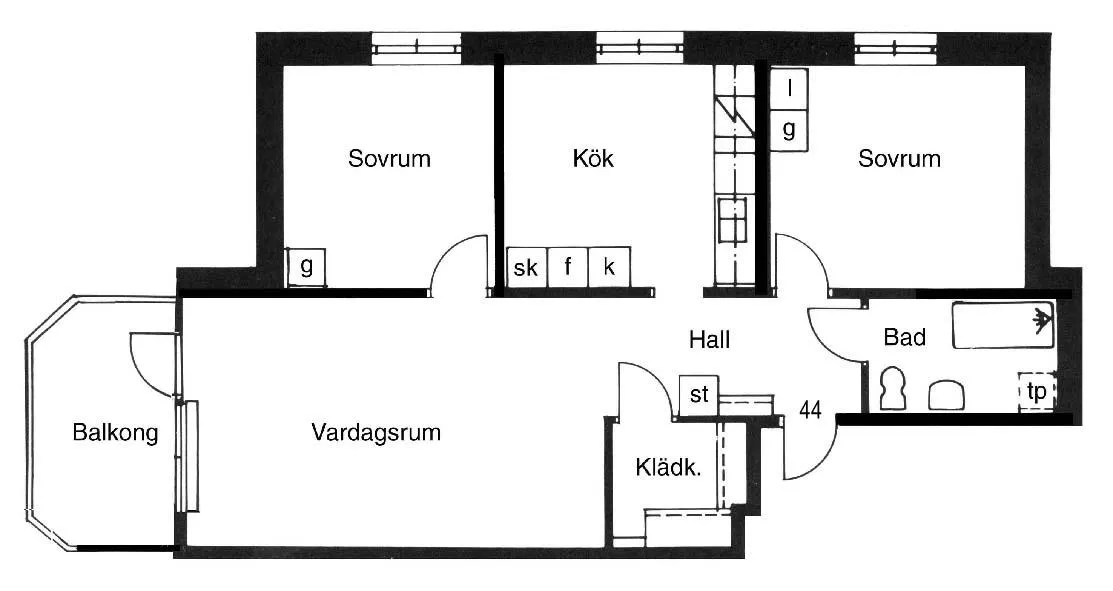 Hyreslägenhet på Skellefteå i skelleftea
