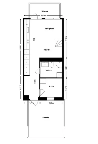 Hyreslägenhet på Göteborg i goteborg