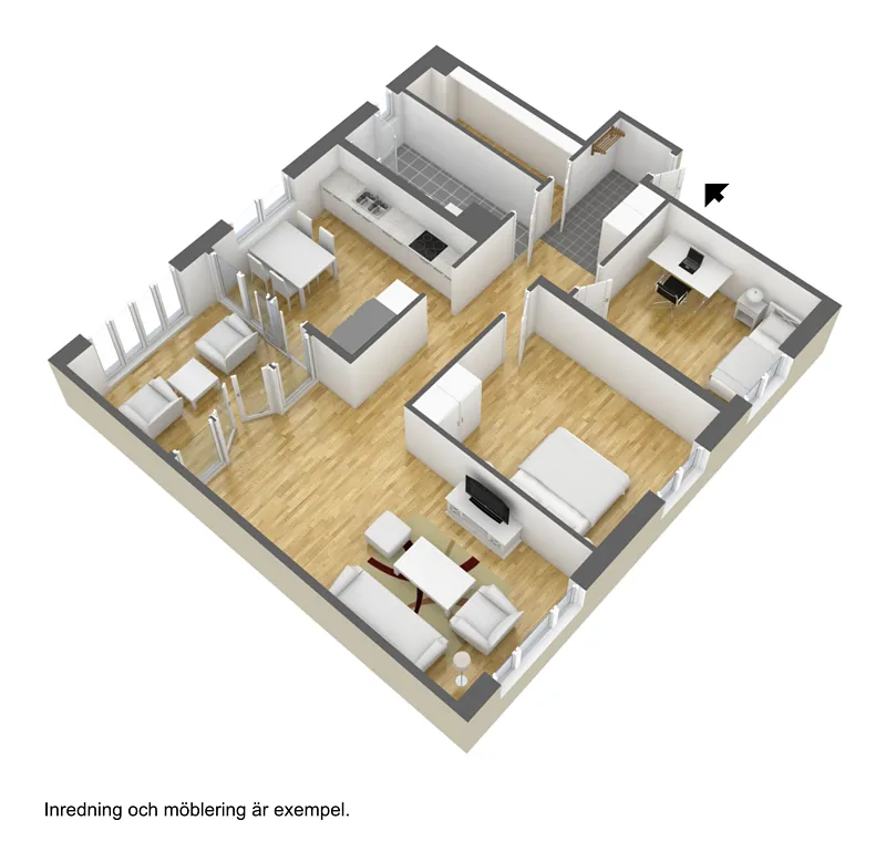 Hyreslägenhet på Borås i boras