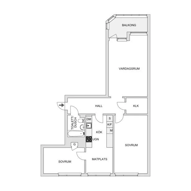 Hyreslägenhet på Göteborg i goteborg