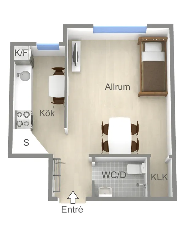 Hyreslägenhet på Stockholm i stockholm