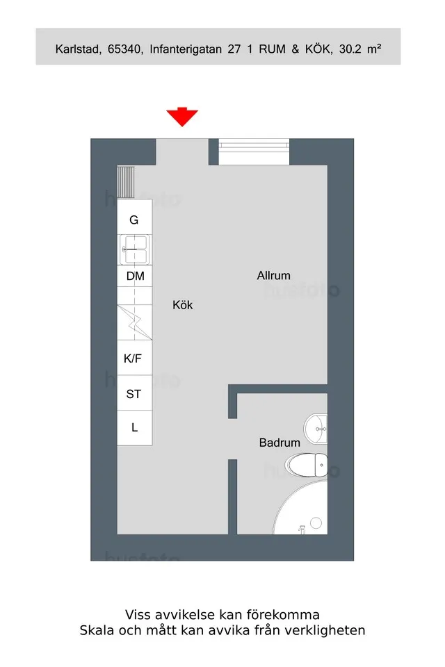 Hyreslägenhet på Karlstad i karlstad