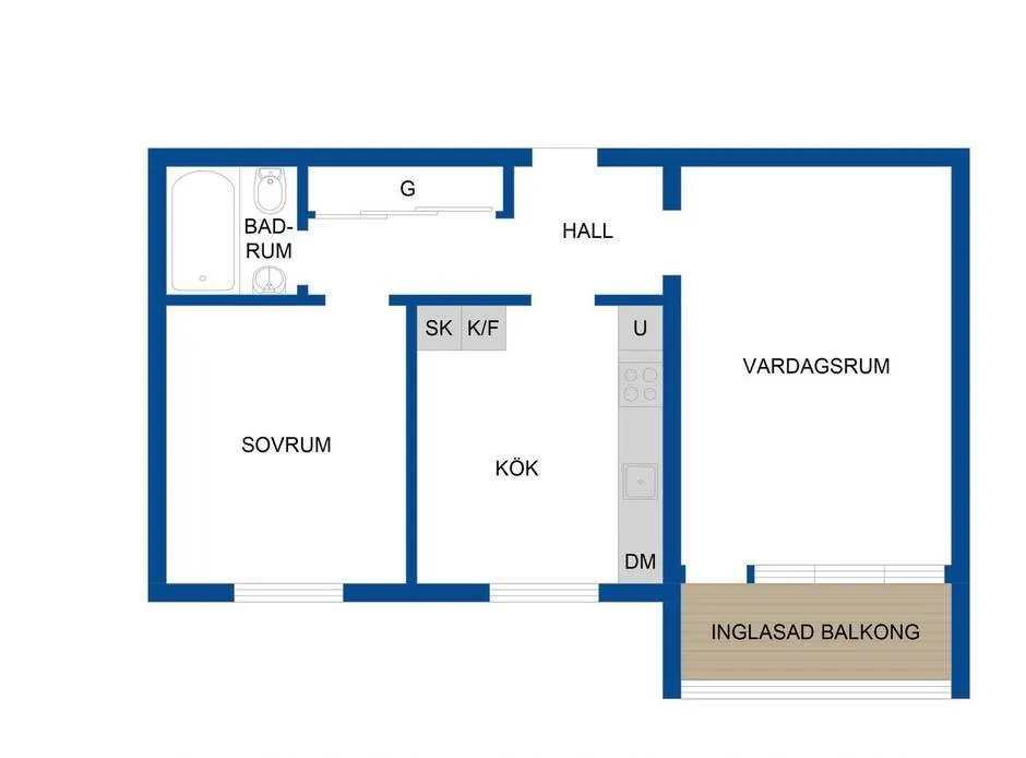 Hyreslägenhet på Malmö i malmo