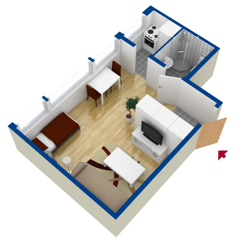 Hyreslägenhet på Halmstad i halmstad