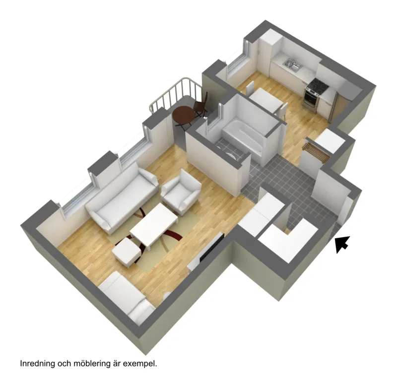 Hyreslägenhet på Helsingborg i helsingborg